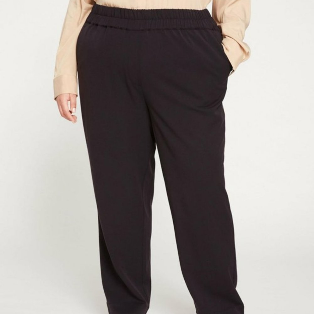 Universal Standard Black Straight Leg Pants
